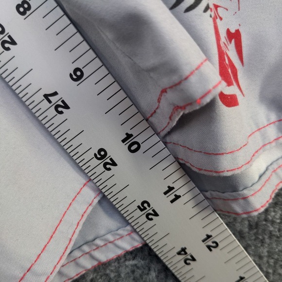 Coors Light Men's Board Shorts Trunks Gray Size Small Drawstrings - Picture 11 of 12